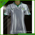 ladies short sleeve 100% polyester soccer t-shirts